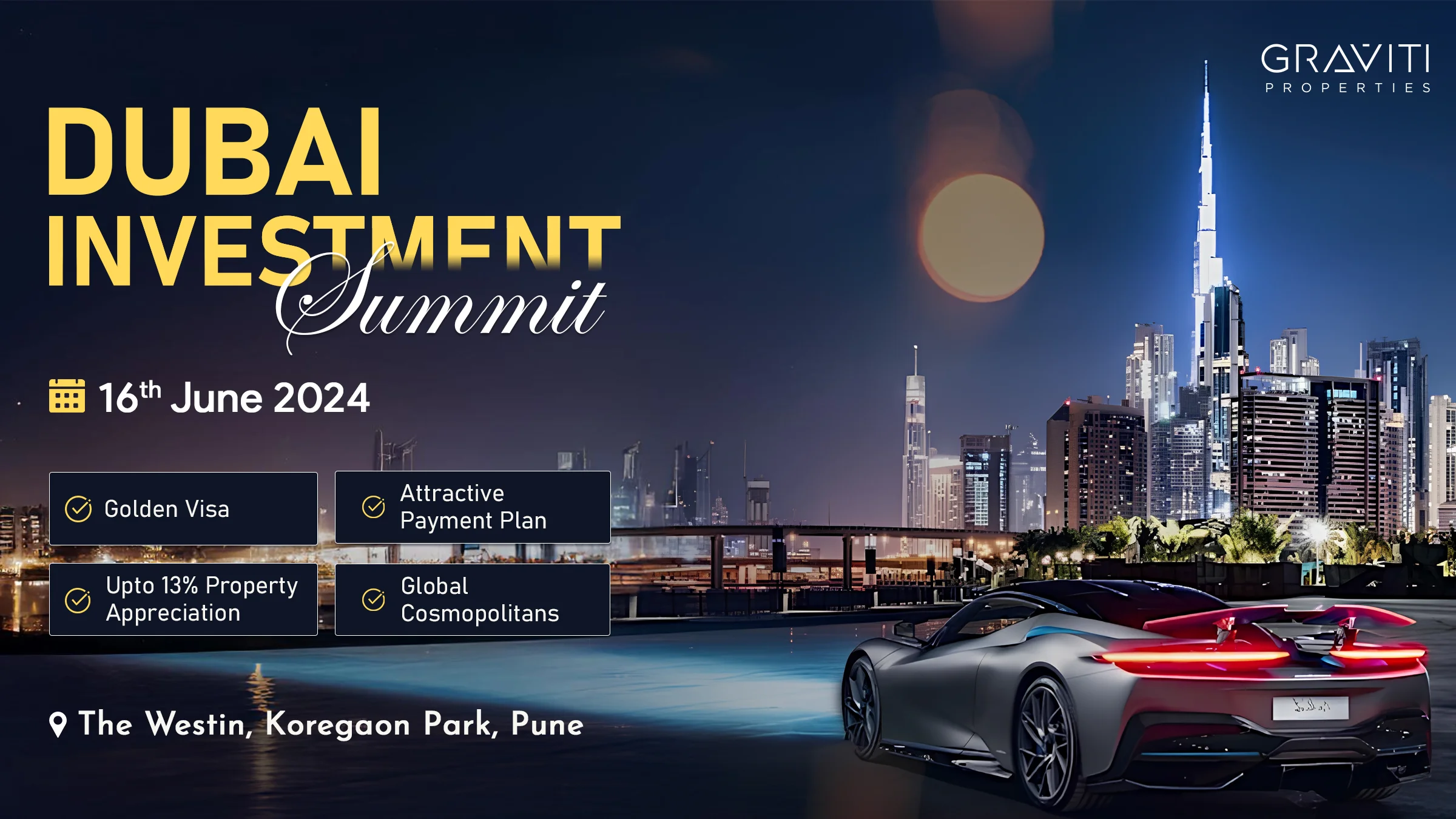 Premium Investment Opportunities at the Dubai Summit in Pune