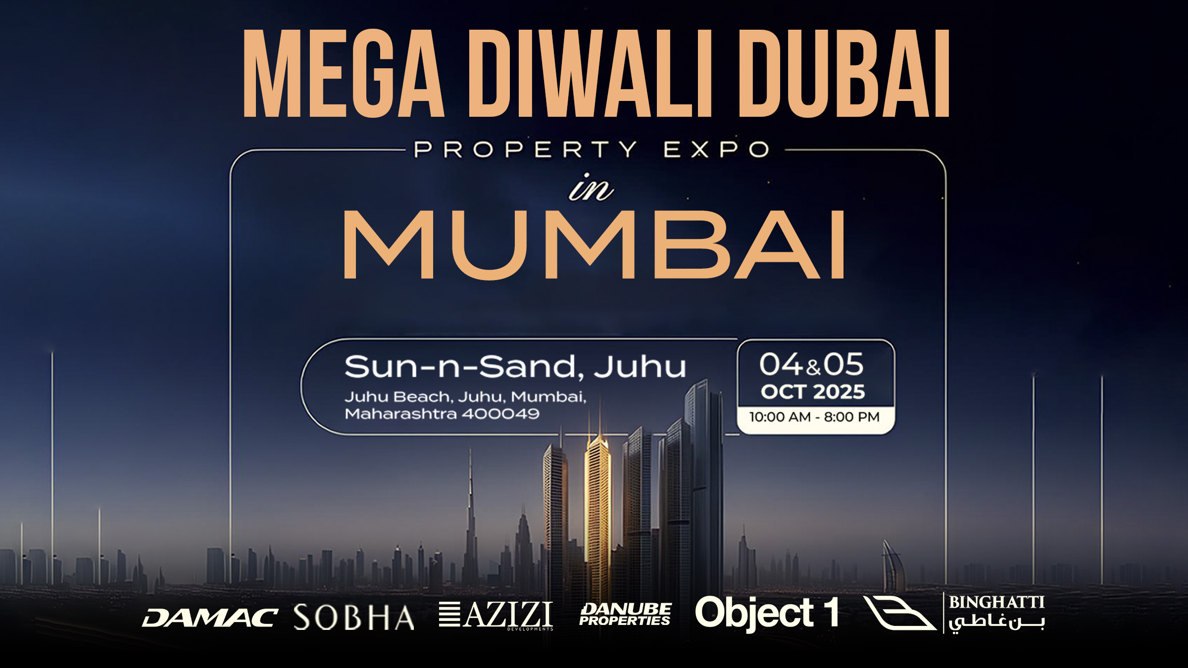 Mega Diwali Dubai Property Expo in Mumbai